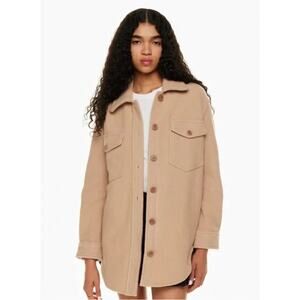 Wilfred Free Aritzia The Ganna Shirt Jacket